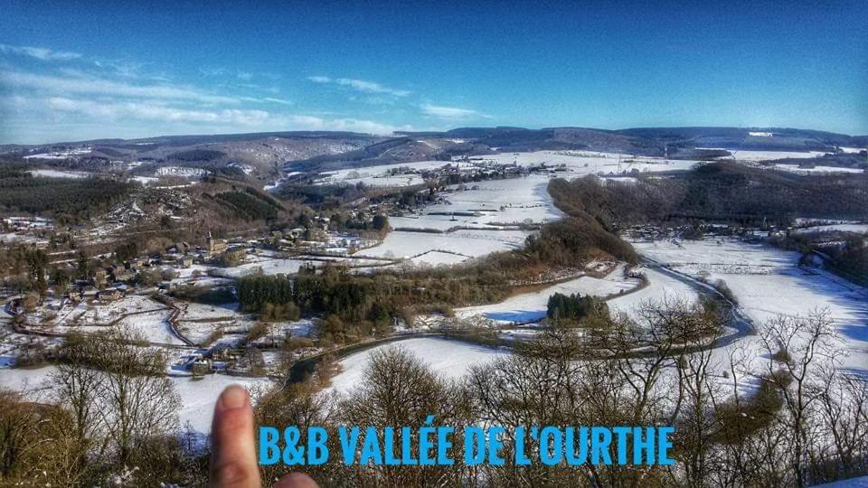 Bed & Breakfast Vallee De L'Ourthe Marcourt Bagian luar foto